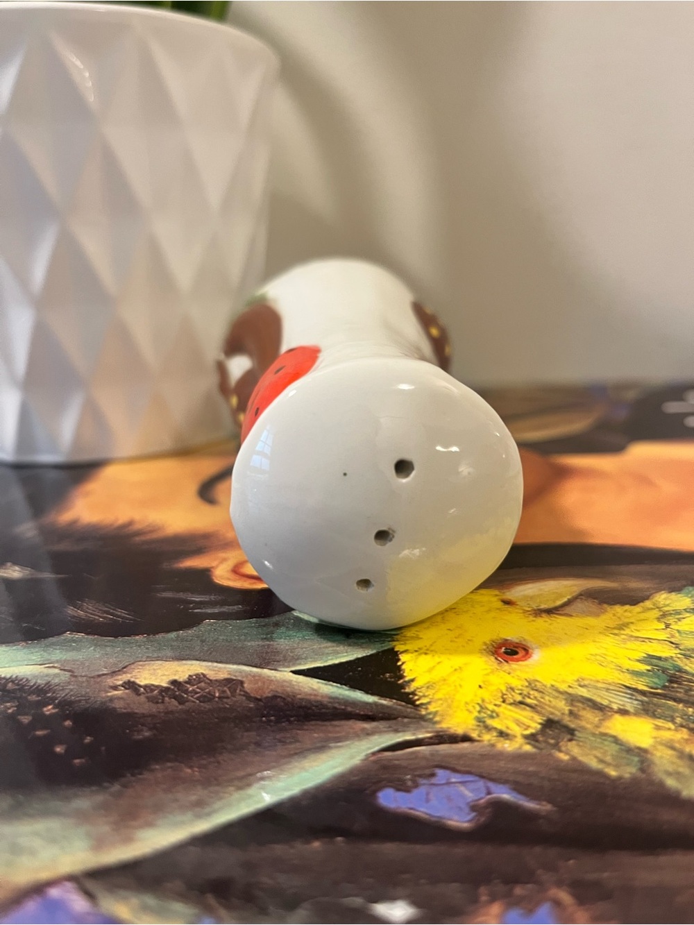 Vintage Ceramic Mushroom Salt Shaker Replacement - Picture 3 of 4